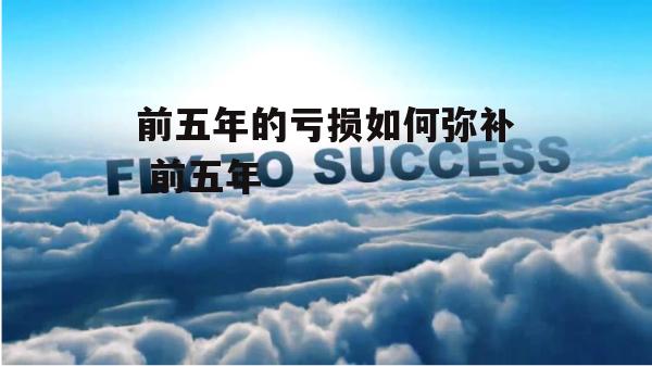 前五年的亏损如何弥补 前五年