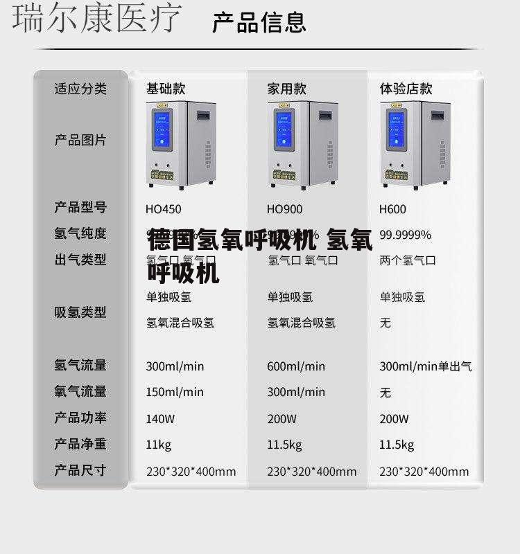德国氢氧呼吸机 氢氧呼吸机